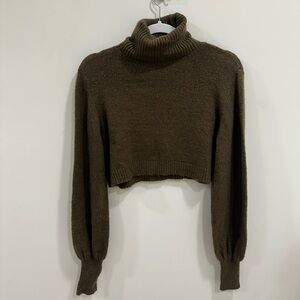 Princess Polly Brown Turtleneck Sweater